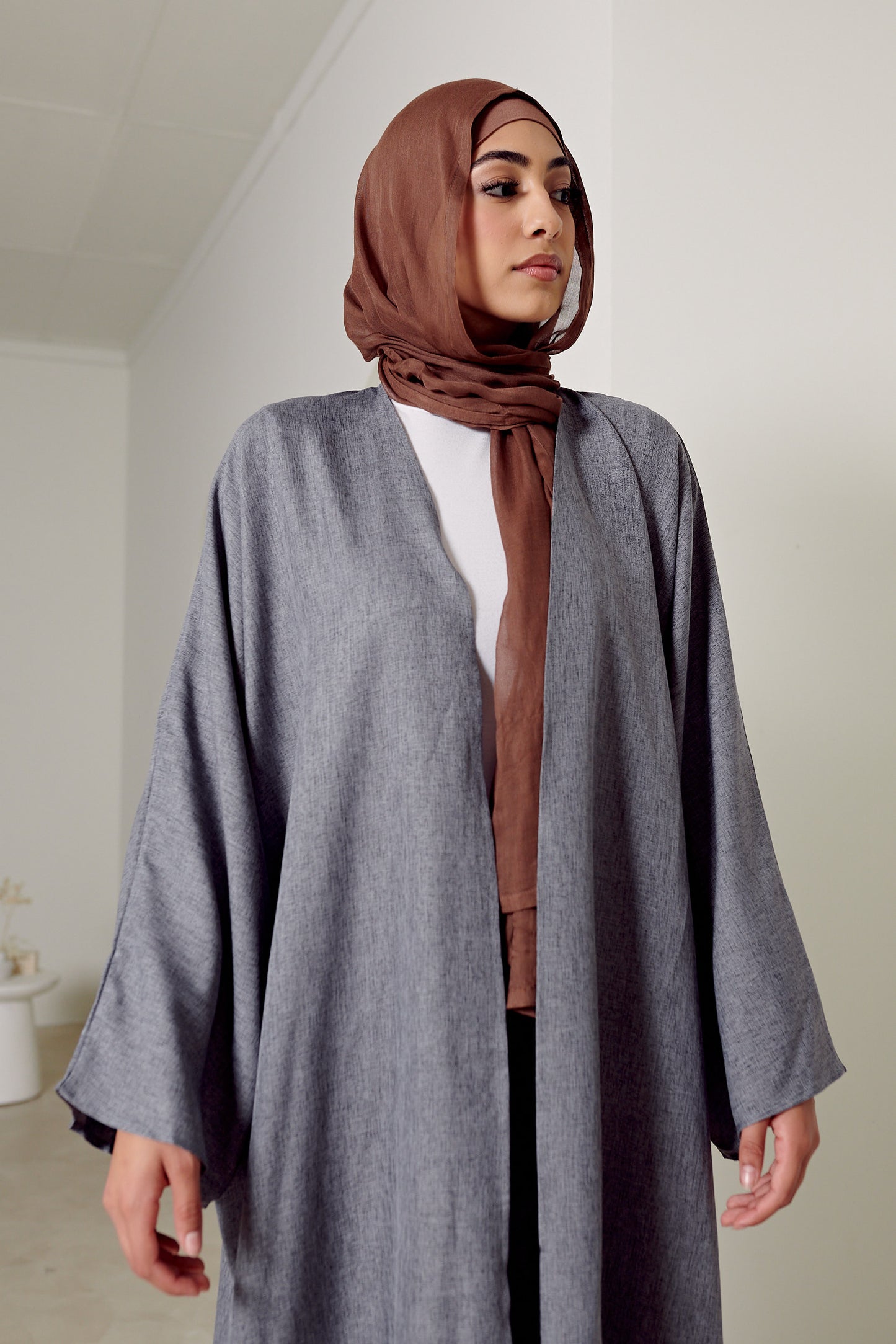 Nour Set Open Abaya