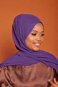 Tie string Chiffon Hijab